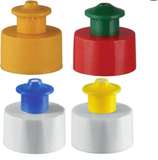 Assembling of push pull caps